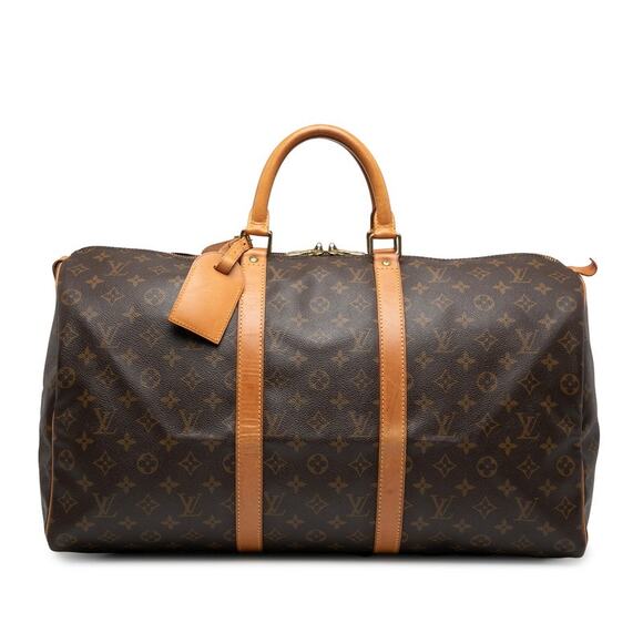 Louis Vuitton Monogram Keepall 50 Boston Bag M41426 - Picture 1 of 7